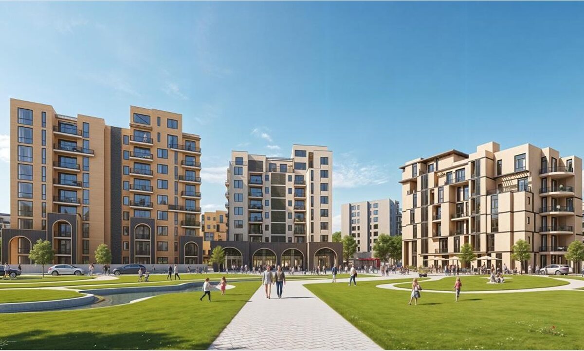 Appartement T4 de 106.7 m² — Bâtiment J1 Ville Verte